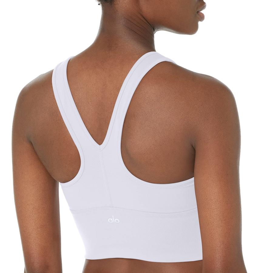 並行輸入品】Alo Yoga Women's Wild Thing Bra, White, Small : Import