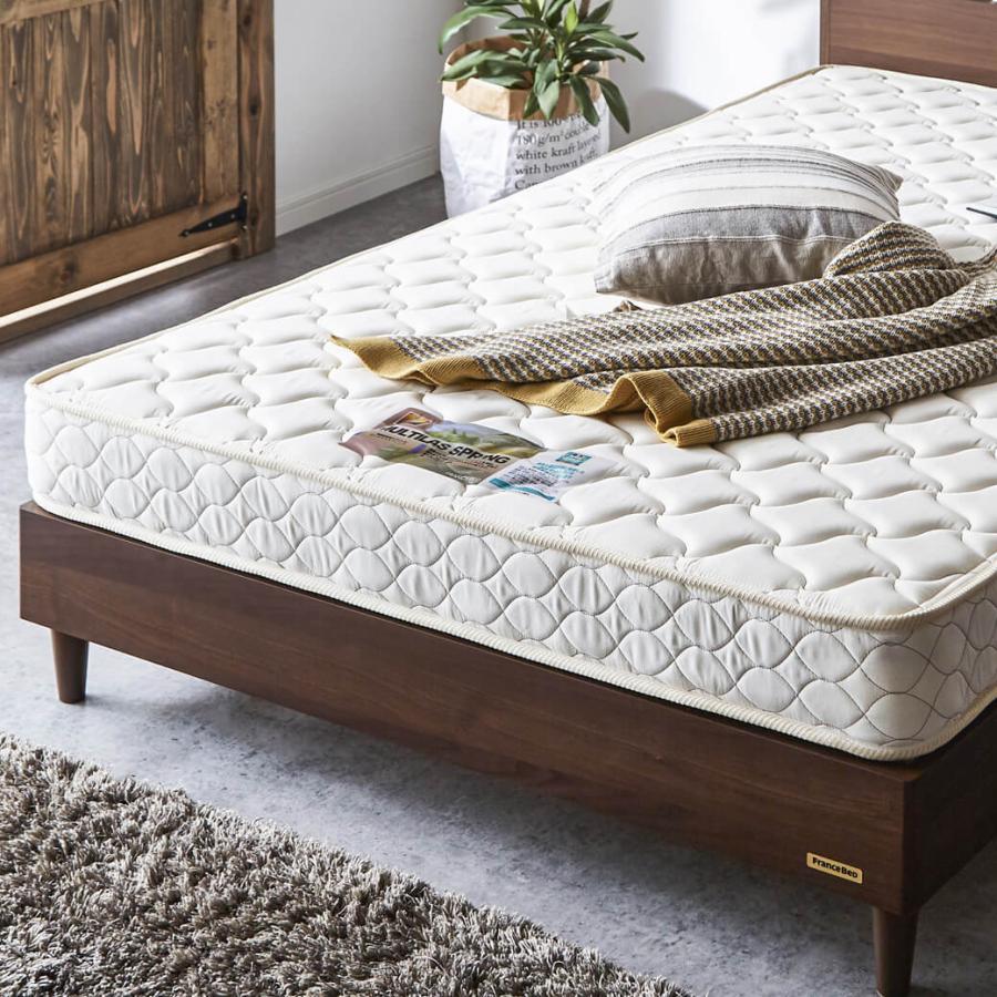 フランスベッド（FRANCEBED） マットレスのみ ダブル 日本製 硬め 腰痛