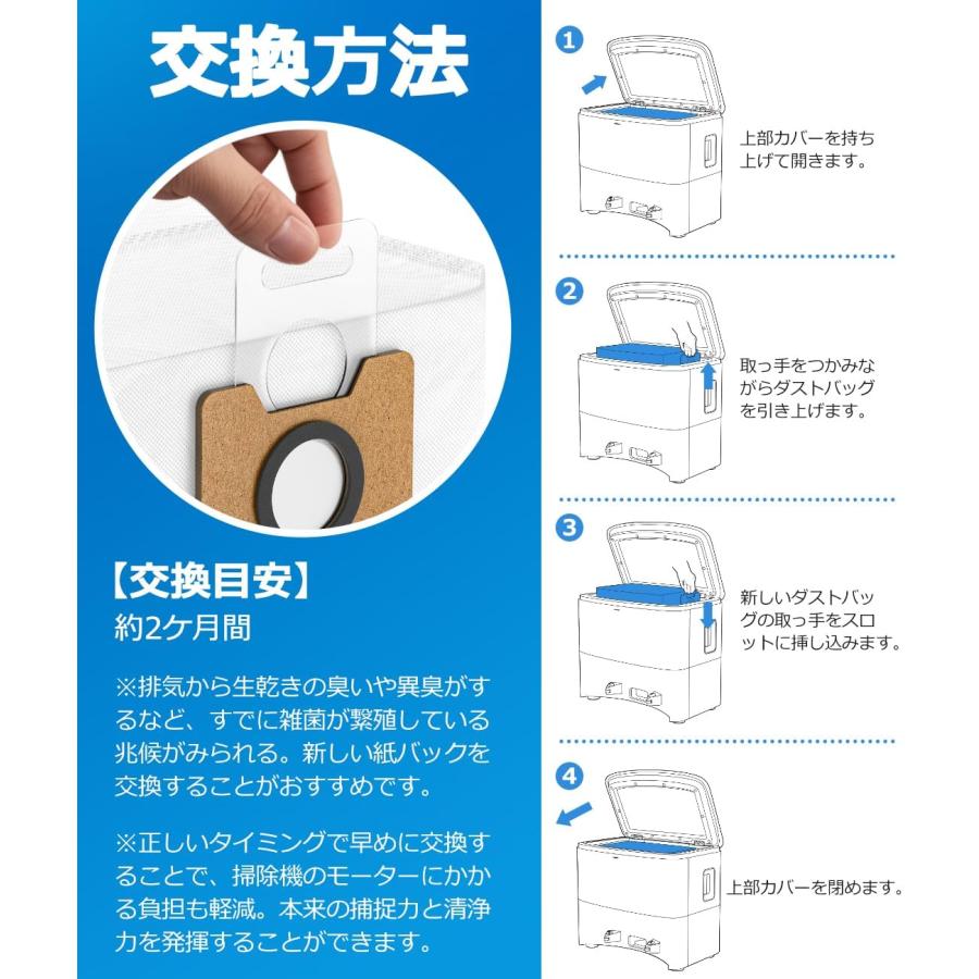 DEEBOT エコバックス 紙パック Y1 plus (10枚) PLUS / Pro Plus