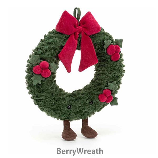 JELLY CAT（ジェリーキャット） クリスマスリース ぬいぐるみ jellycat