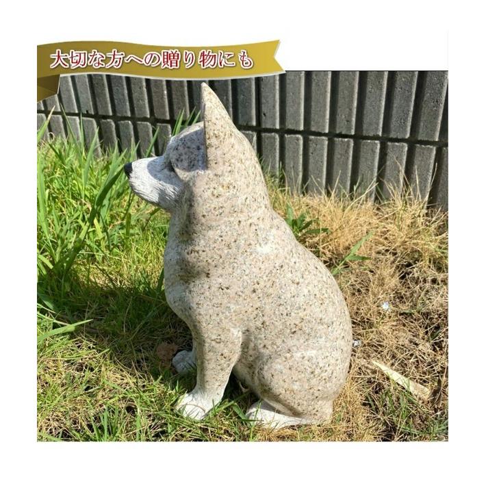 犬の置物 高さ31cm 秋田犬 子犬 親子 柴犬 いぬ イヌ わんこ 玄関