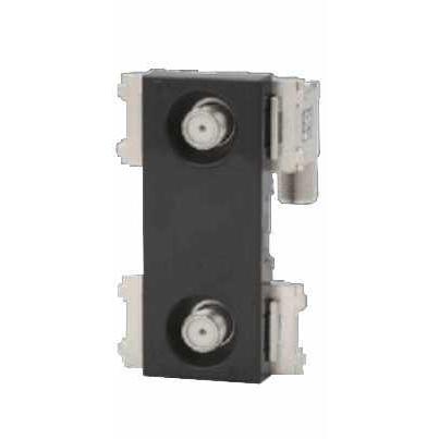 神保電器 CSF-K77WPA-SB 埋込高シールド2端子テレビ端子 電源挿入形