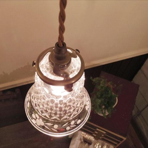 照明 ガラスペンダントライト Sunyow FC-006 SET アンティーク レトロ