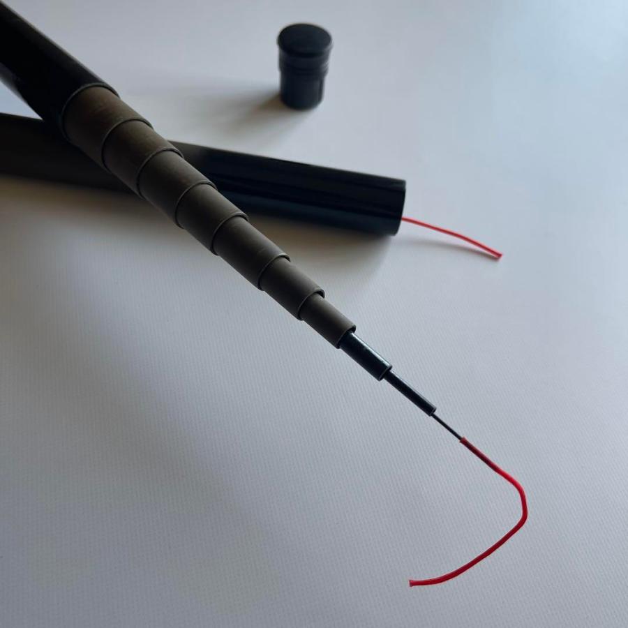 超硬調 のべ竿 5.4m 6.3m 2本セット 軽量 渓流竿 水刀 18尺 21尺