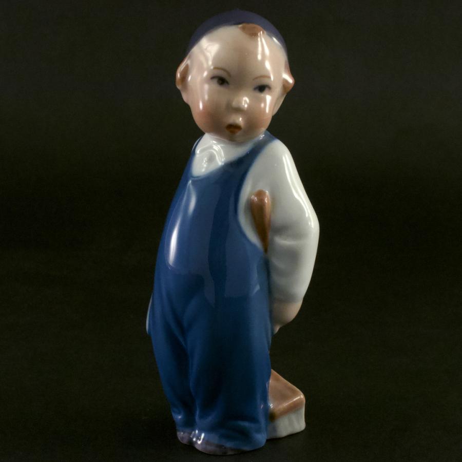 デンマーク ロイヤルコペンハーゲン（Royal Copenhagen） 掃除少年 Boy