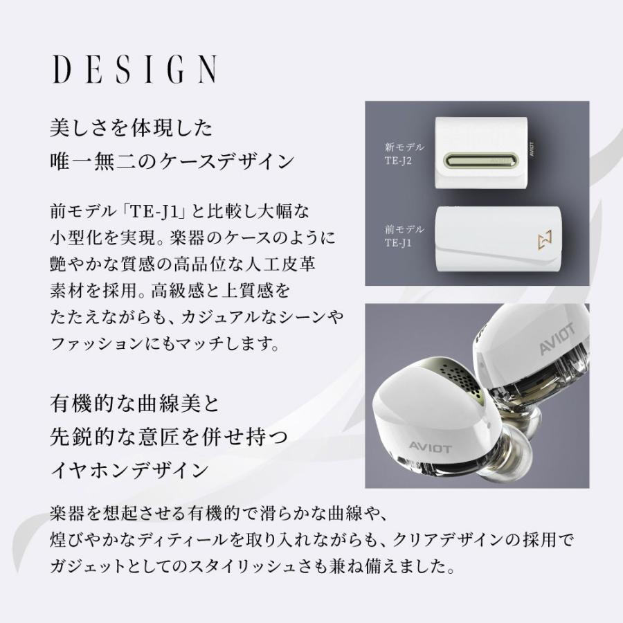 AVIOT ノイズキャンセリング機能搭載 完全ワイヤレスBluetoothイヤホン