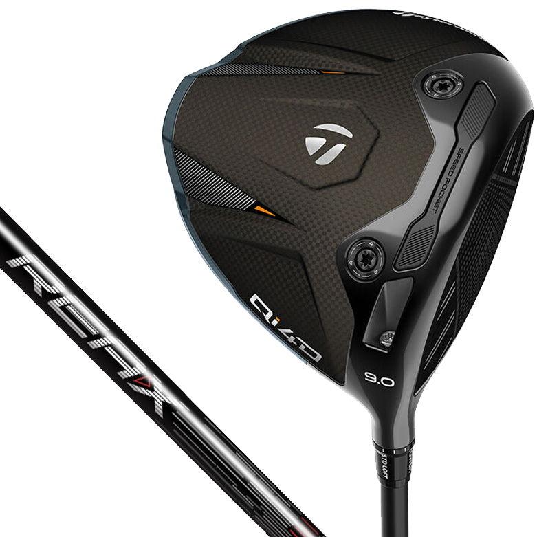 TaylorMade（テーラーメイド） Qi4D ドライバー 9°(REAX 50 High