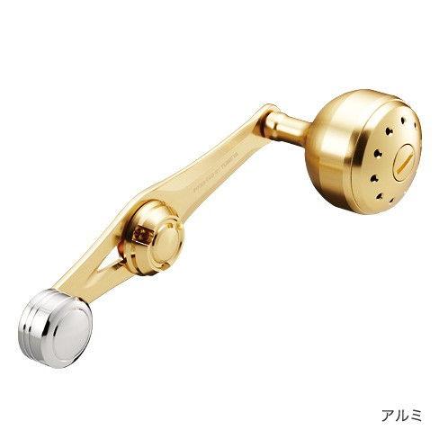 シマノ（SHIMANO） 夢屋 パワーバランスハンドル 65mm(アルミゴールド