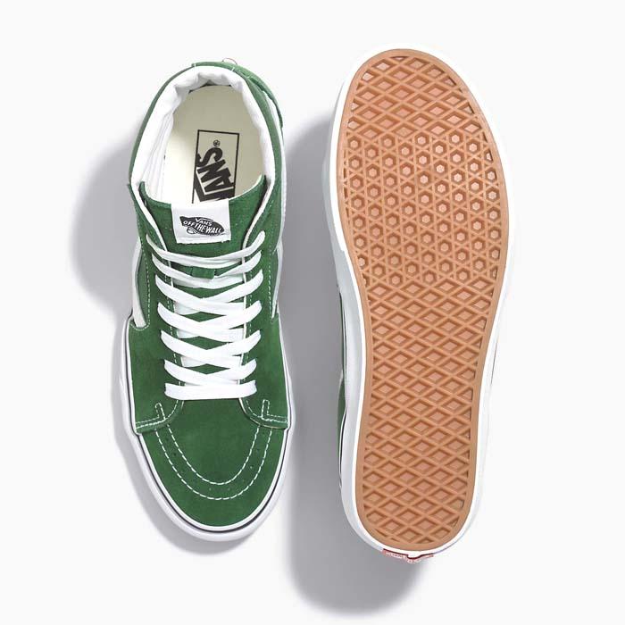 SK8-HI バンズ スケートハイ 緑 VANS VN0005U96QU ヴァンズ スニーカー