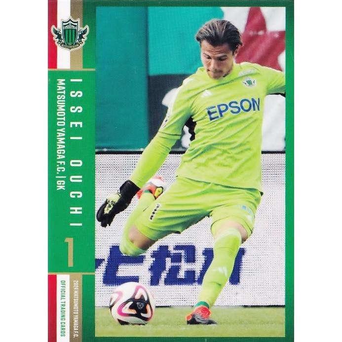 2 【大内一生】[クラブ発行]2024 松本山雅FC オフィシャルカード