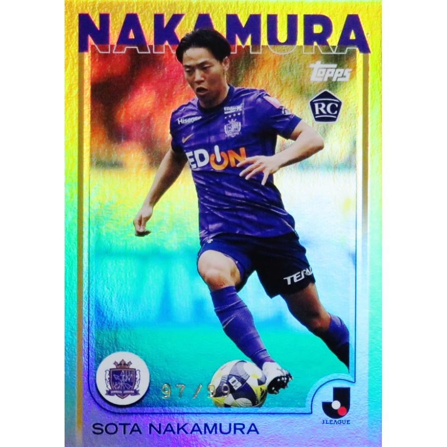 中村草太(ROOKIE)/サンフレッチェ広島】2025 Topps Jリーグ フラッグ