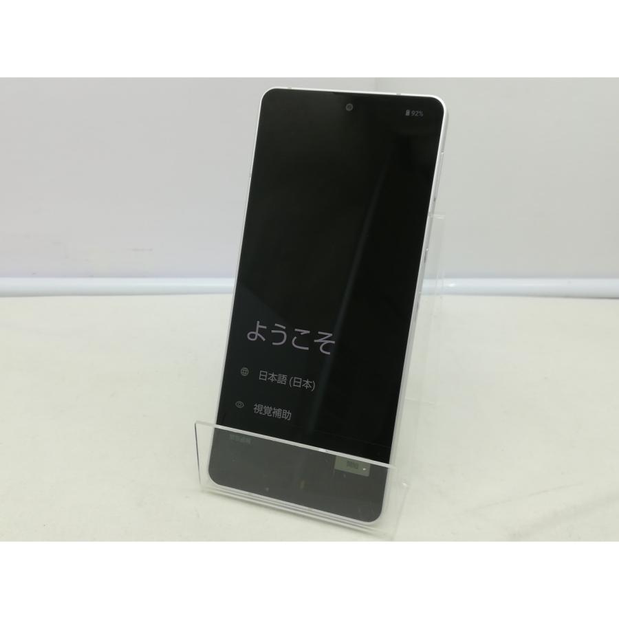 中古】SHARP OCN 【SIMフリー】 AQUOS Sense6 シルバー 6GB 128GB SH