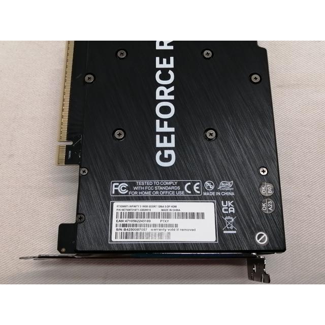 中古】Palit GeForce RTX 5060 Ti Infinity 3 16GB(NE7506T019T1
