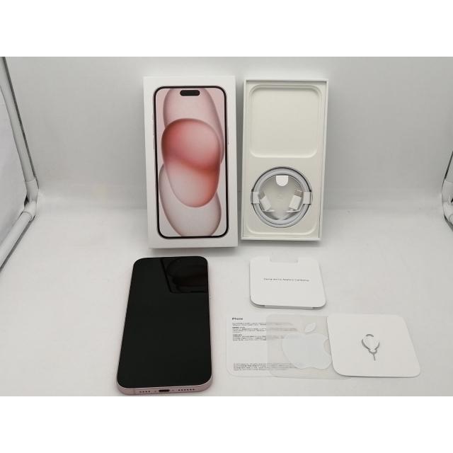中古】Apple 国内版 【SIMフリー】 iPhone 15 Plus 128GB ピンク