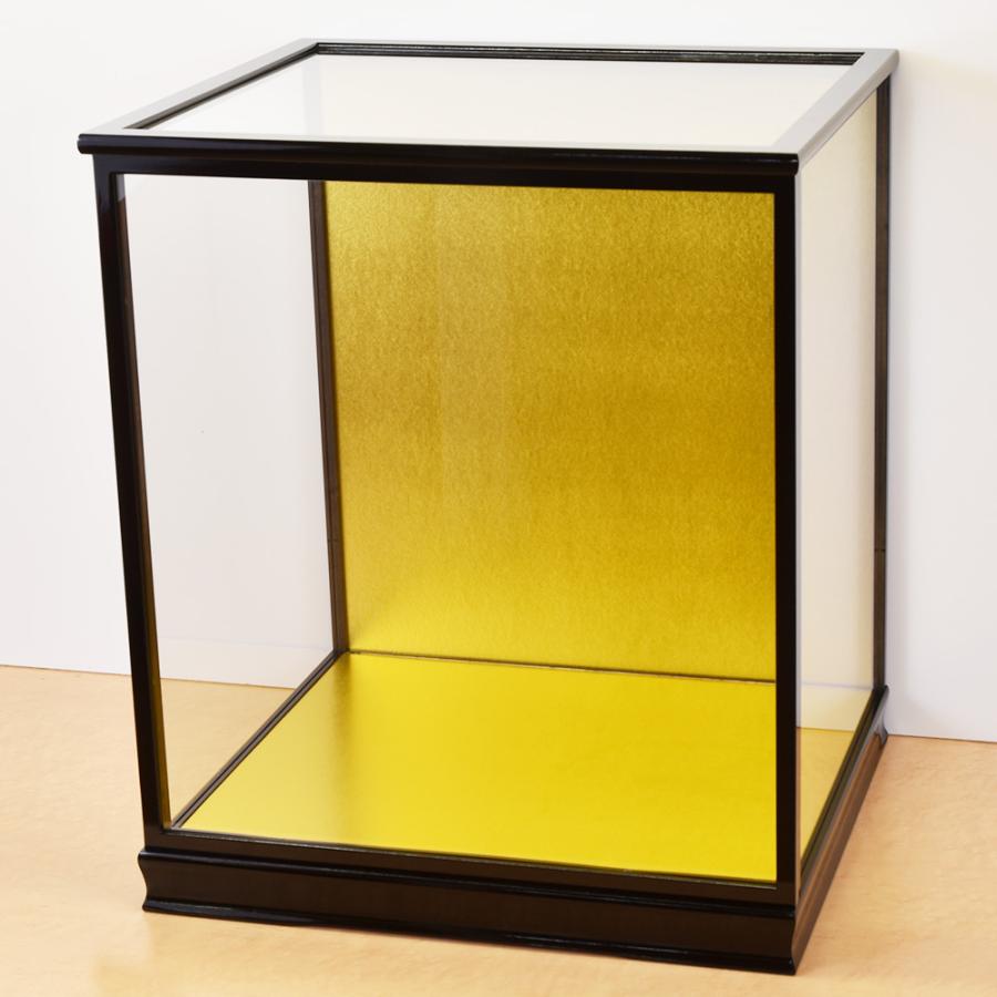 人形ケース ガラス人形ケース 幅 間口40奥行35高45cm(ガラス寸法）内