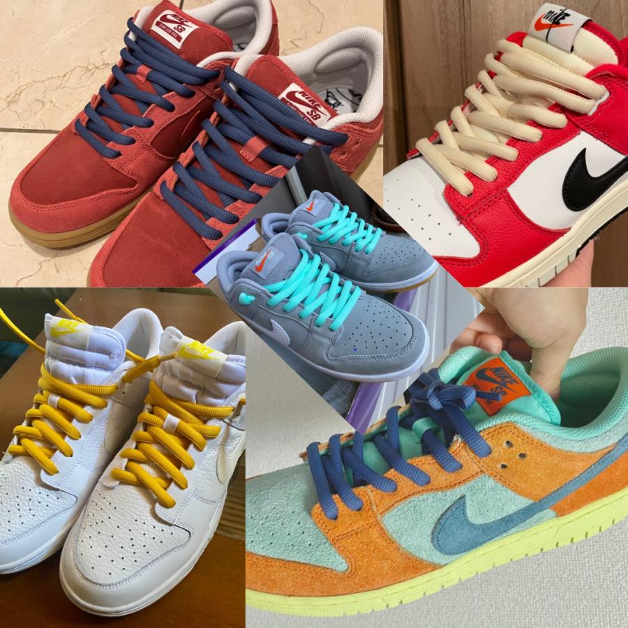 靴紐 靴ひも スニーカー メンズ レディース NIKE ナイキ DUNK ダンク