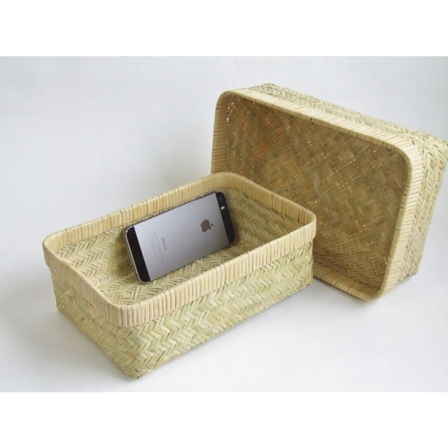 岩手鳥越地区の竹細工 スズ竹(篠竹) 小文庫 小物入れ : おまめ - 通販