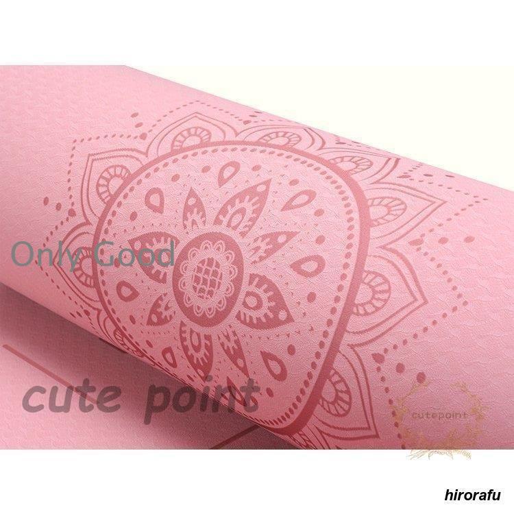 ヨガマット おすすめ6mm ストレッチマット 筋トレマット トレーニング