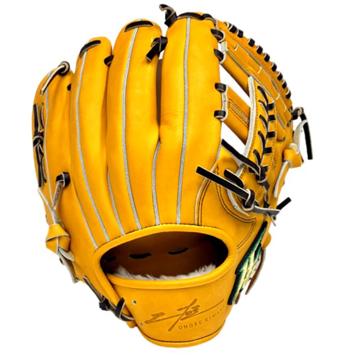 己極 ハイゴールド 硬式グローブ 内野手用 右投げ用 限定品 HI-GOLD
