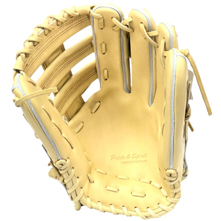 プロステイタス ゼット 硬式グローブ 外野手用 右投げ用 キャメル