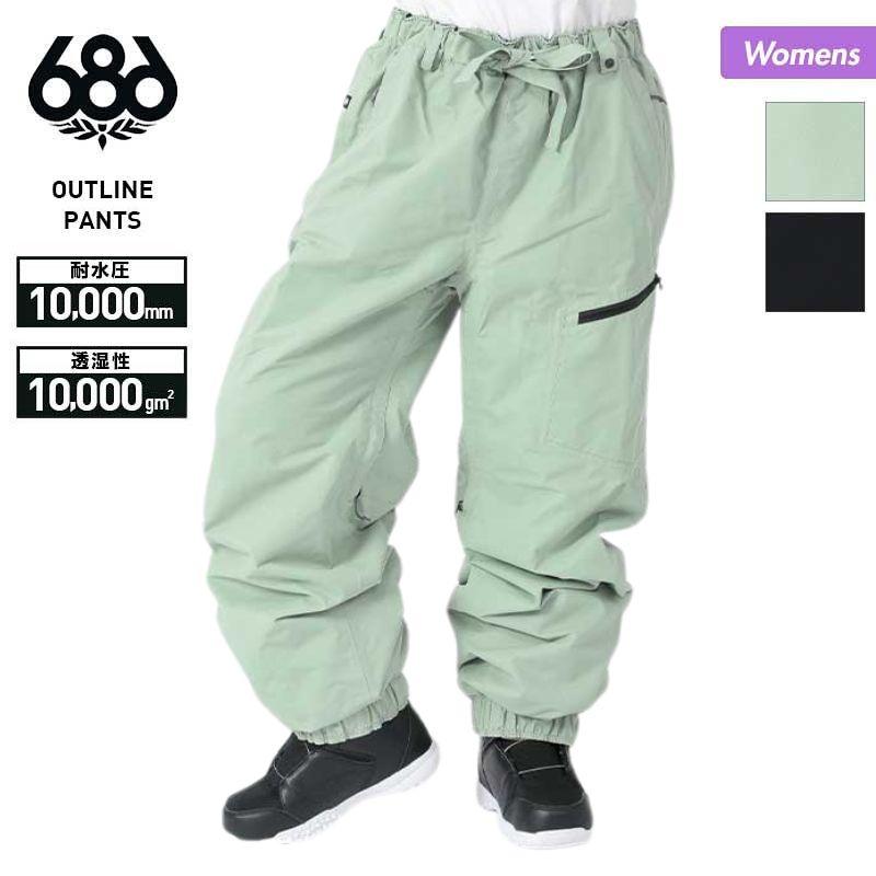 686/シックスエイトシックス レディース スノージブパンツ M3WN410