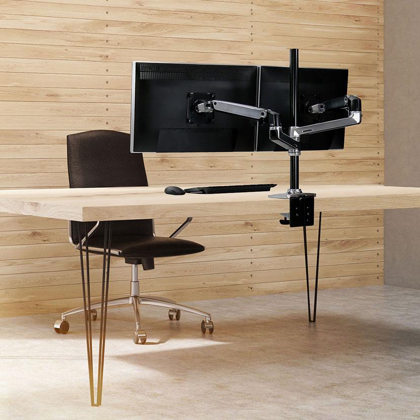 エルゴトロン（ergotron） LX デュアル スタッキングアーム 長身ポール