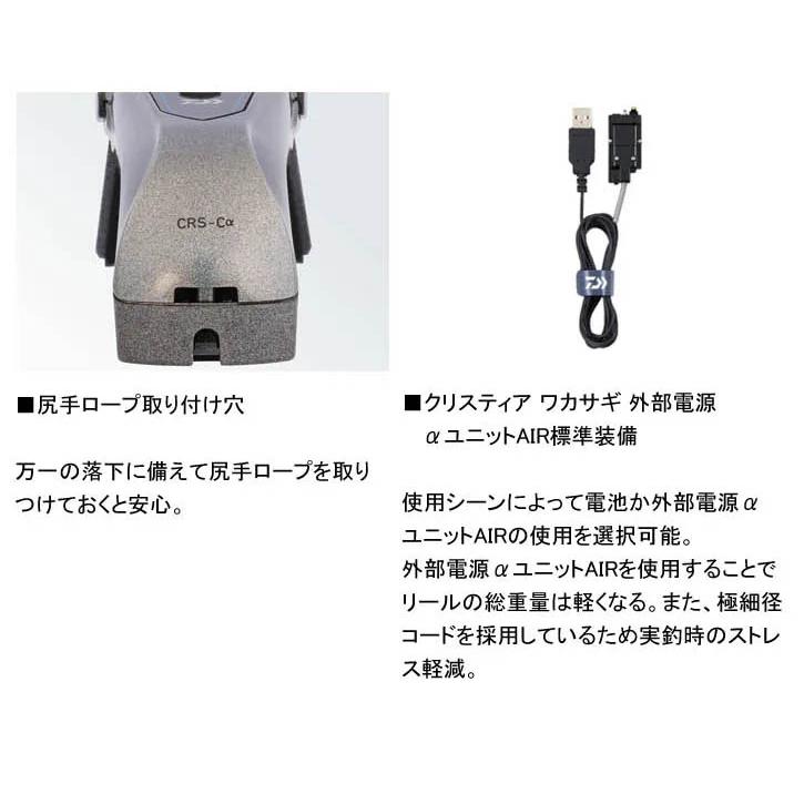 DAIWA（ダイワ） クリスティア ワカサギ CRS-Cα ネビュラシルバー