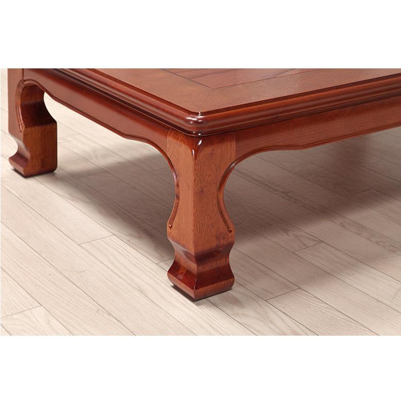 座卓 テーブル ローテーブル 和風 全5サイズ 75/90/105/120 正方形