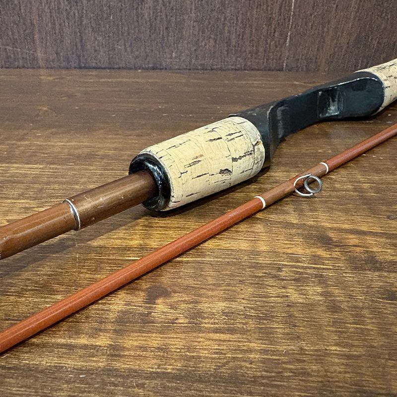 Fenwick FC38 Glass Bait Casting Rod Original Alloy Cork Grip K