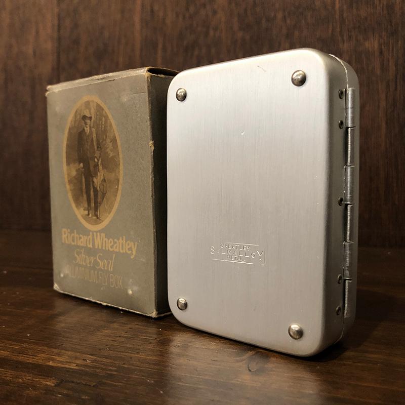 Richard Wheatley Silmalloy Deep Clip Fly Box Swingleaf Deadstock
