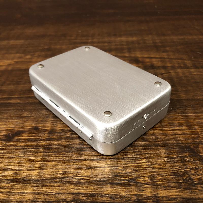 Richard Wheatley Silmalloy Deep Clip Fly Box Swingleaf Deadstock