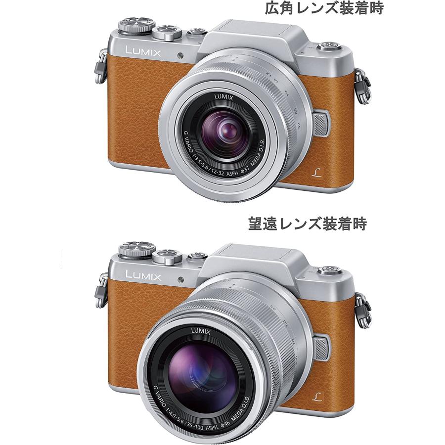 LUMIX 新品 パナソニック ミラーレス一眼 カメラ DMC-GF7 ダブルズーム