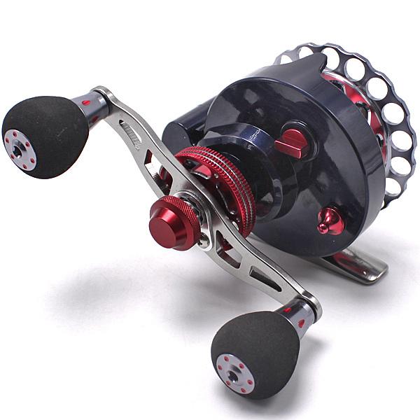 筏リール タイコリール カセ釣り チヌ ヘチ釣り 右巻き 片軸リール 筏