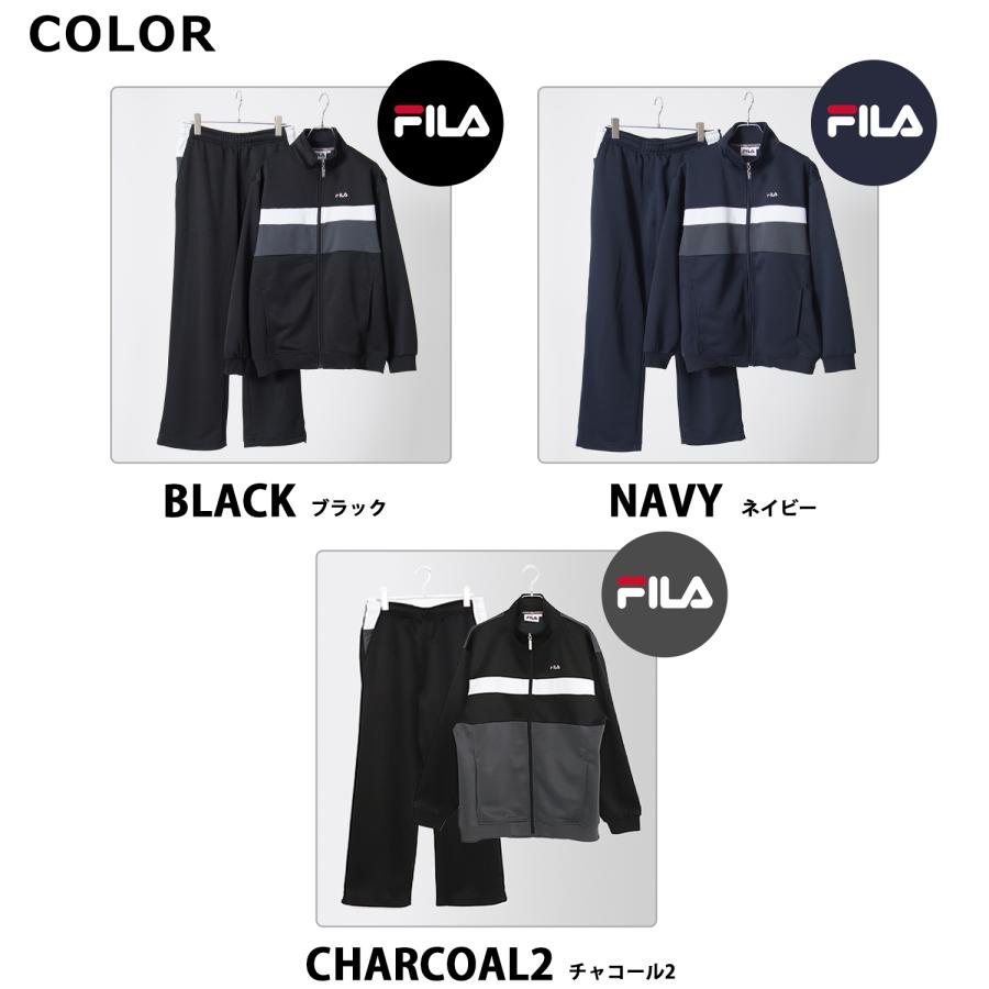 FILA（フィラ） 特価 ジャージ メンズ 上下 セットアップ 運動着 長袖