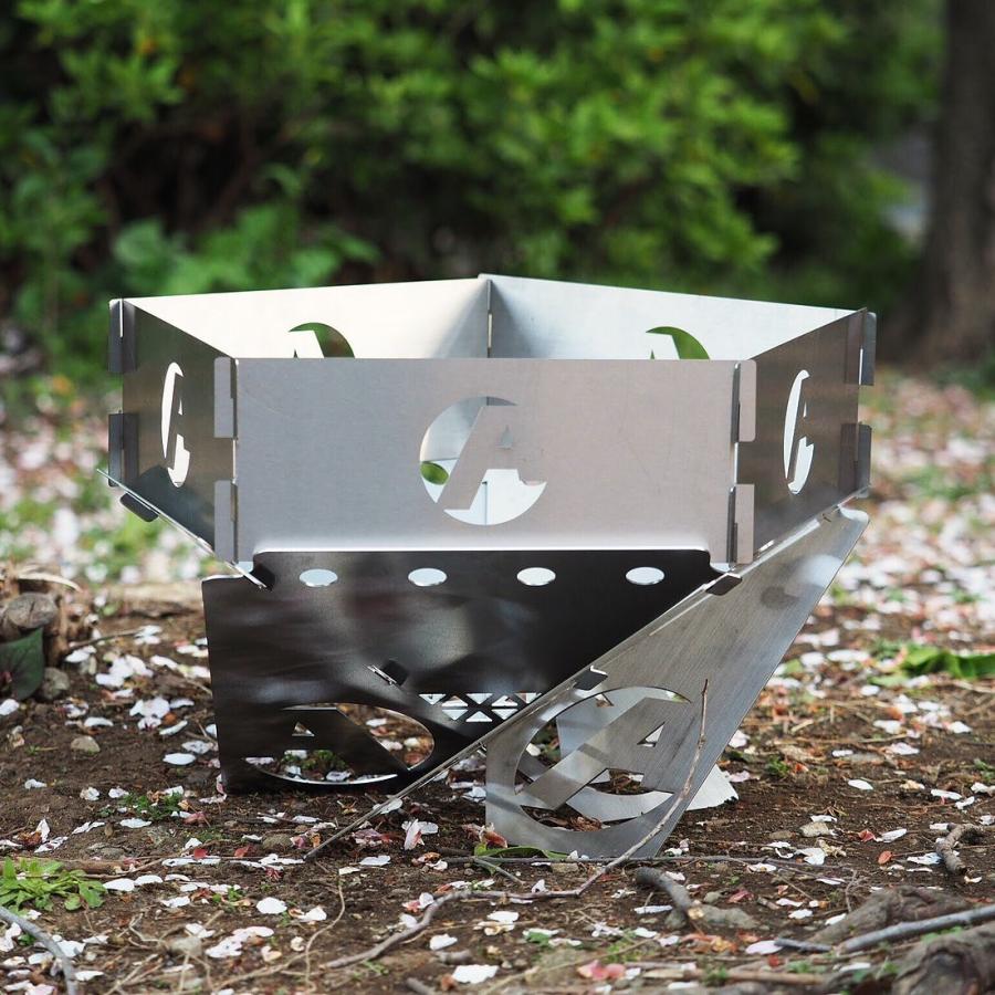 アシモクラフト アシサークル （1枚）asi_circle 男前キャンプ 焚き火