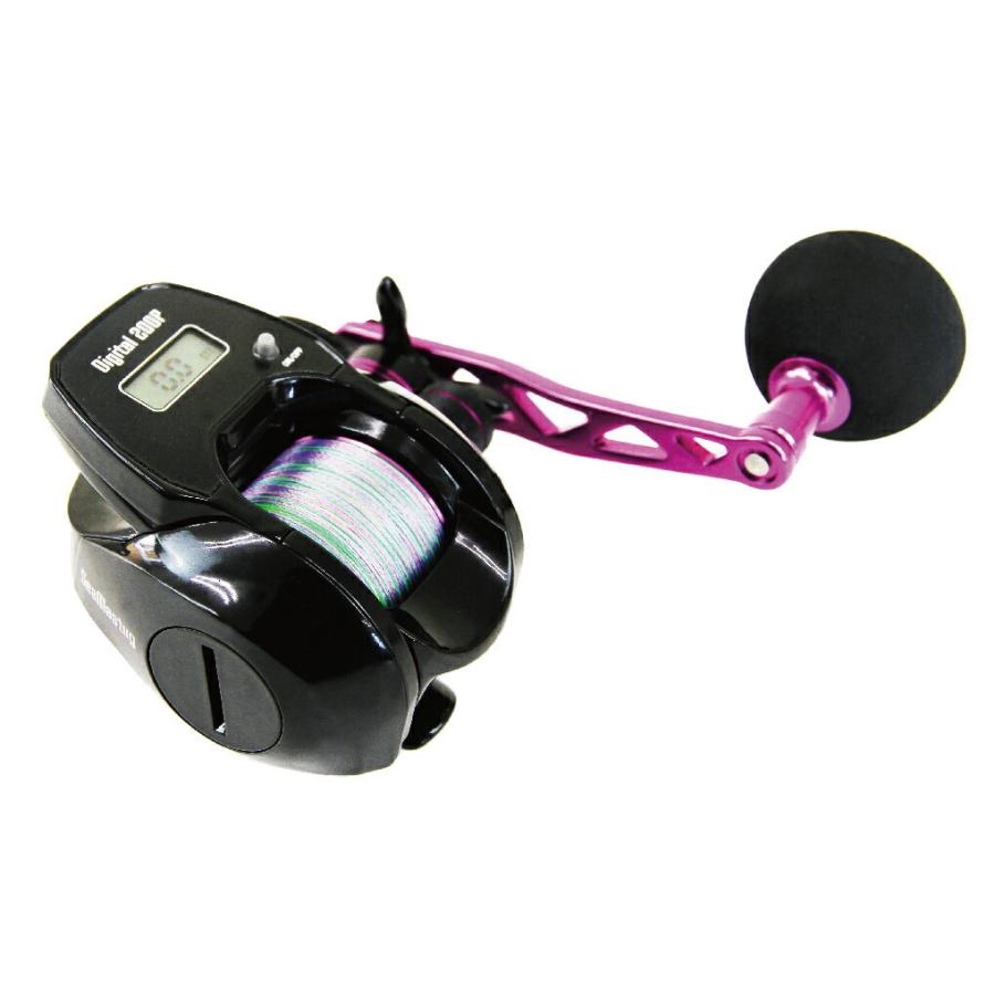 おり釣具 デジタルカウンター付きベイトリール SeaMastug Digital 200P