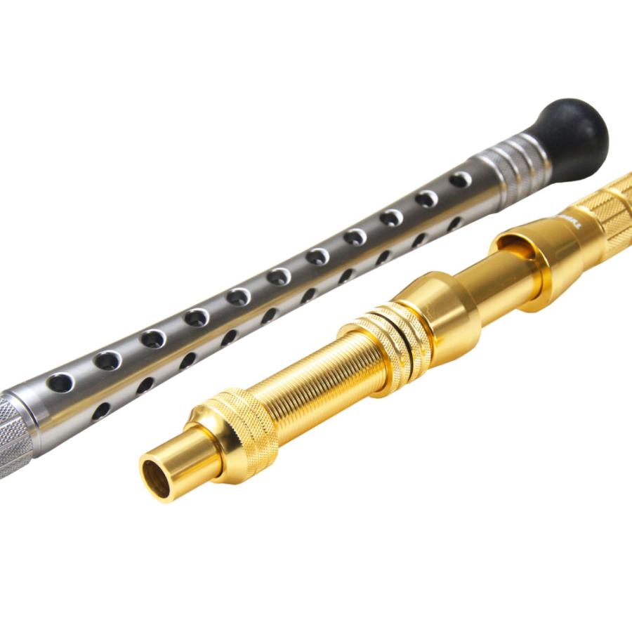 オリジナルアルミバット SS-glゴールド 12mm フェルール付(ori-bss