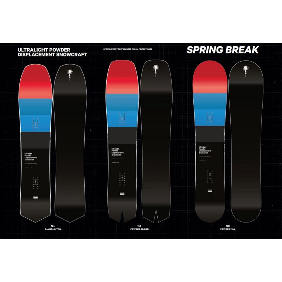 CAPITA * 送料無料 ULTRALIGHT SPRING BREAK 154 DIAMOND TAIL 22-23
