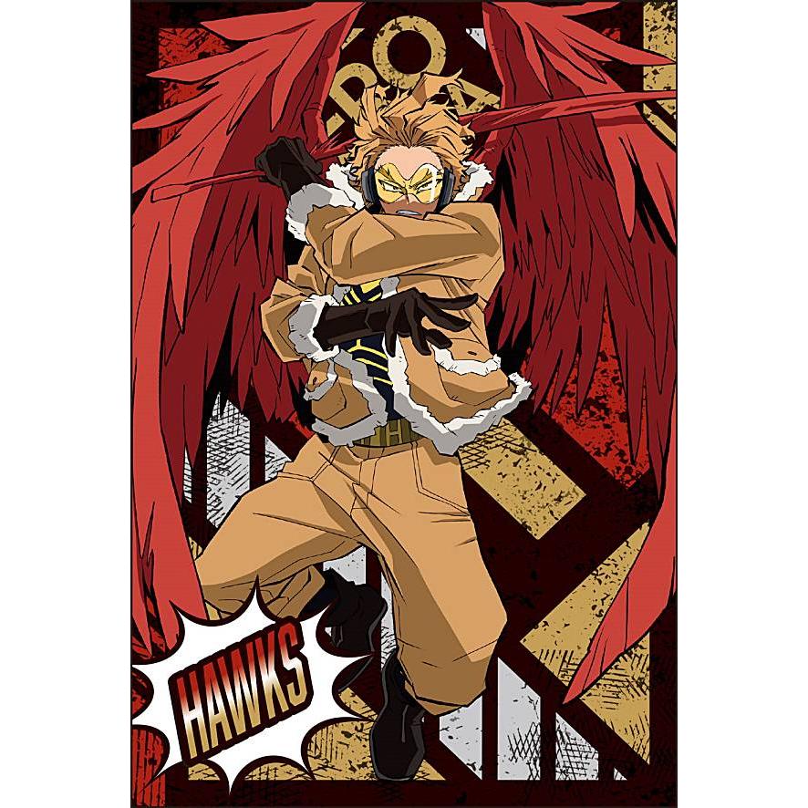 ホークス】僕のヒーローアカデミア 描き下ろしポストカードセット 戦闘