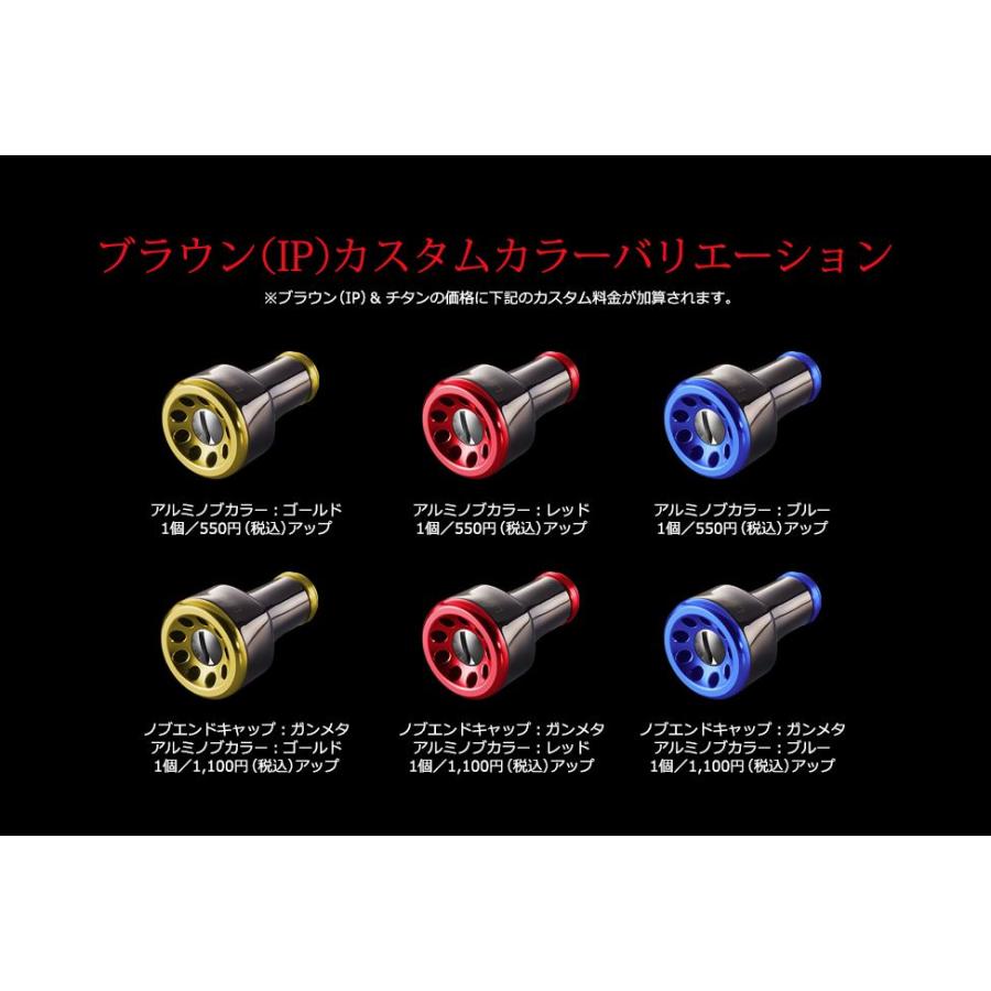 フォルティシモ 1個 ファイヤー ブラウンIP Fortissimo Livre ハンドル