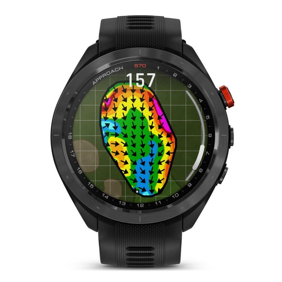 GARMIN（ガーミン） CT10 3個付き アプローチ S70 ブラック 47mm