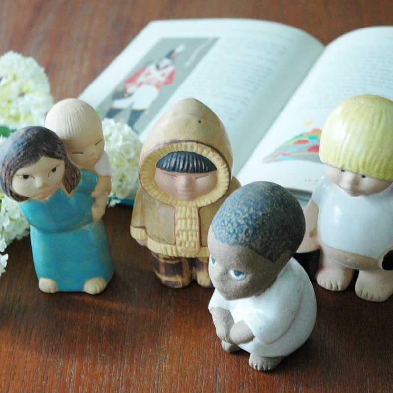 Lisa Larson（リサラーソン） リサ ラーソン South 南のこども 世界の