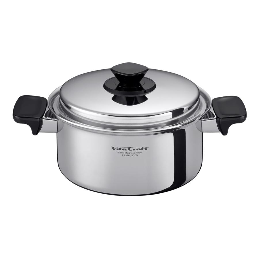 Vita Craft（ビタクラフト） 両手鍋 3L IH対応 Vシリーズ ステンレス製