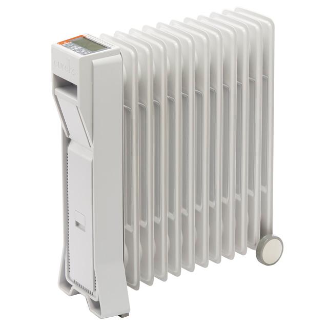 ユーレックス（eureks） オイルヒーター 1500W LFX12EH(IW) 省エネ