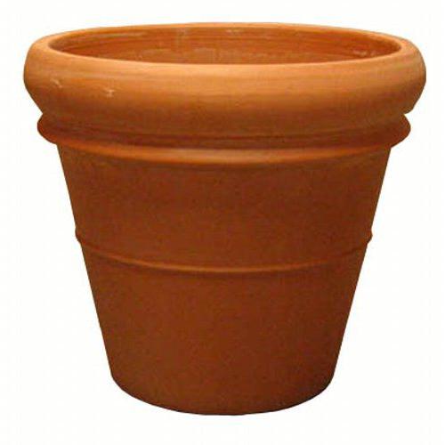 植木鉢 大型 おしゃれ テラコッタ鉢 47cm リムポット イタリア製