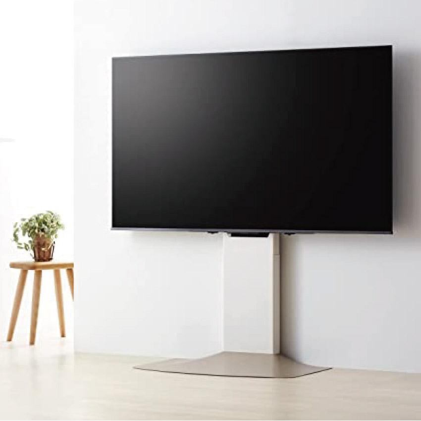 朝日木材加工 テレビ台 ハイタイプ おしゃれ テレビスタンド 壁寄せ