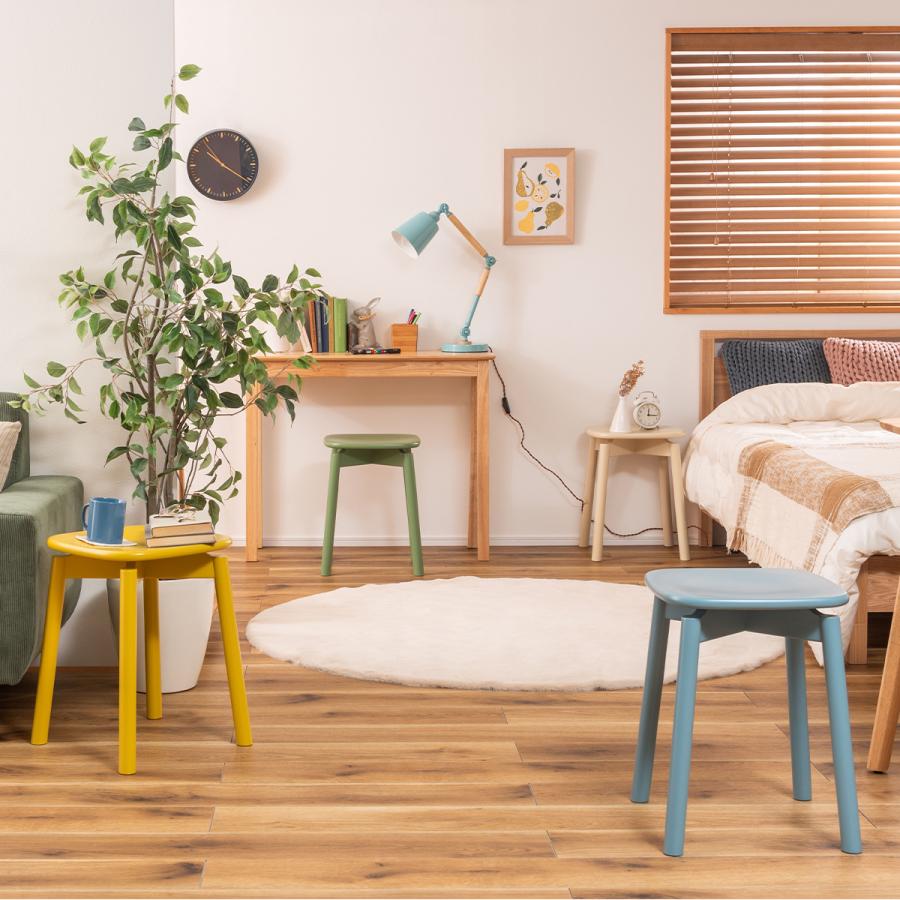 東谷 スツール 椅子 チェア おしゃれ イス 北欧 木製 カラフル