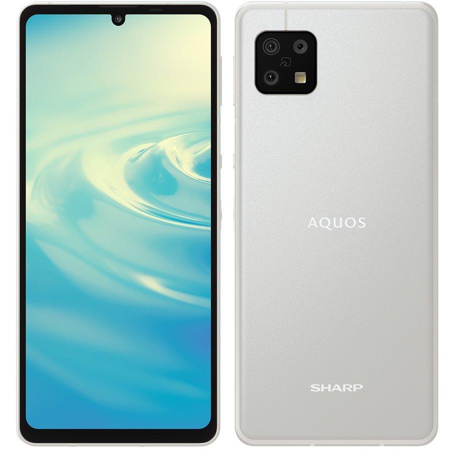 AQUOS sense sense6 SH-M19 128GB SIMフリー [シルバー] アンドロイド
