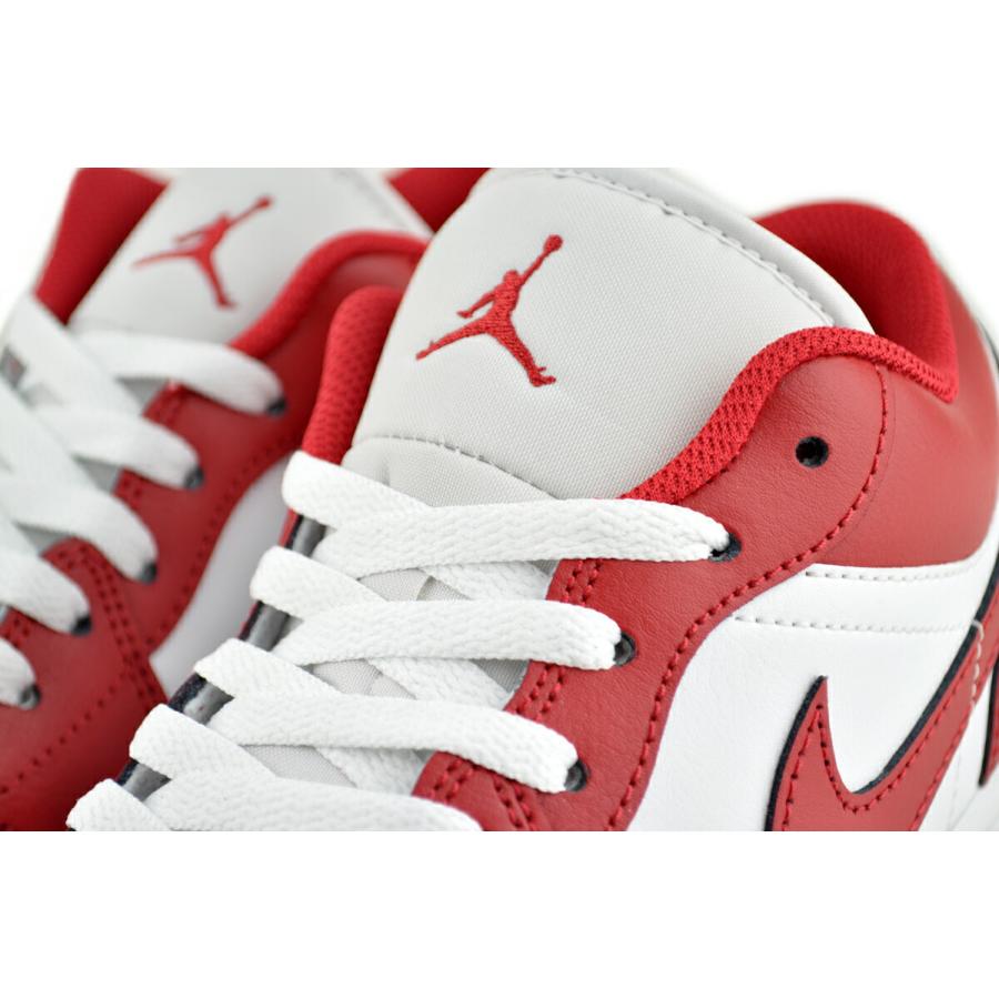 エア ジョーダン 1 NIKE AIR JORDAN LOW summit wht/varsity red