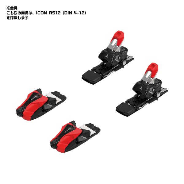 ATOMIC（アトミック） 2024-25 REDSTER S9i PRO + ICON RS12（レッド